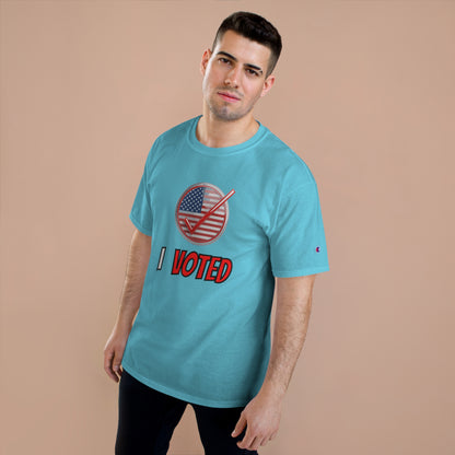 "I Voted" Champion T-Shirt