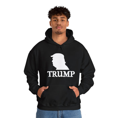 Trump Logo Unisex Heavy Blend™ Hooded Sweatshirt (with text)