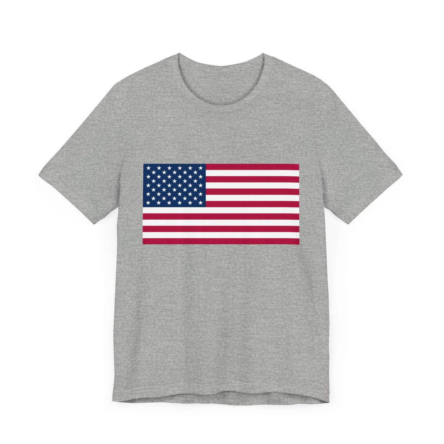 USA Flag Jersey Short Sleeve Tee