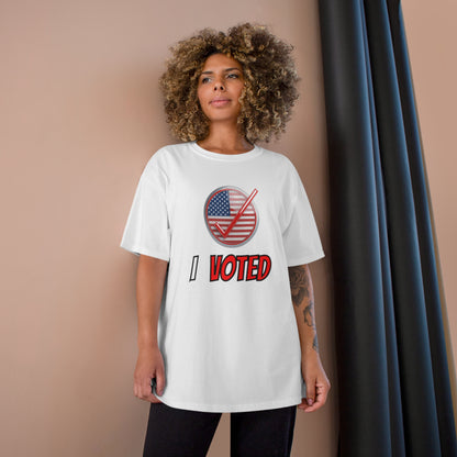 "I Voted" Champion T-Shirt