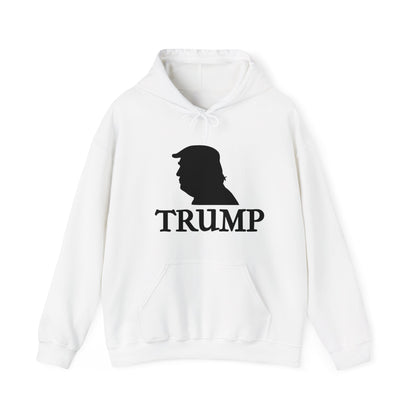 Trump Logo Unisex Heavy Blend™ Hooded Sweatshirt (with text)