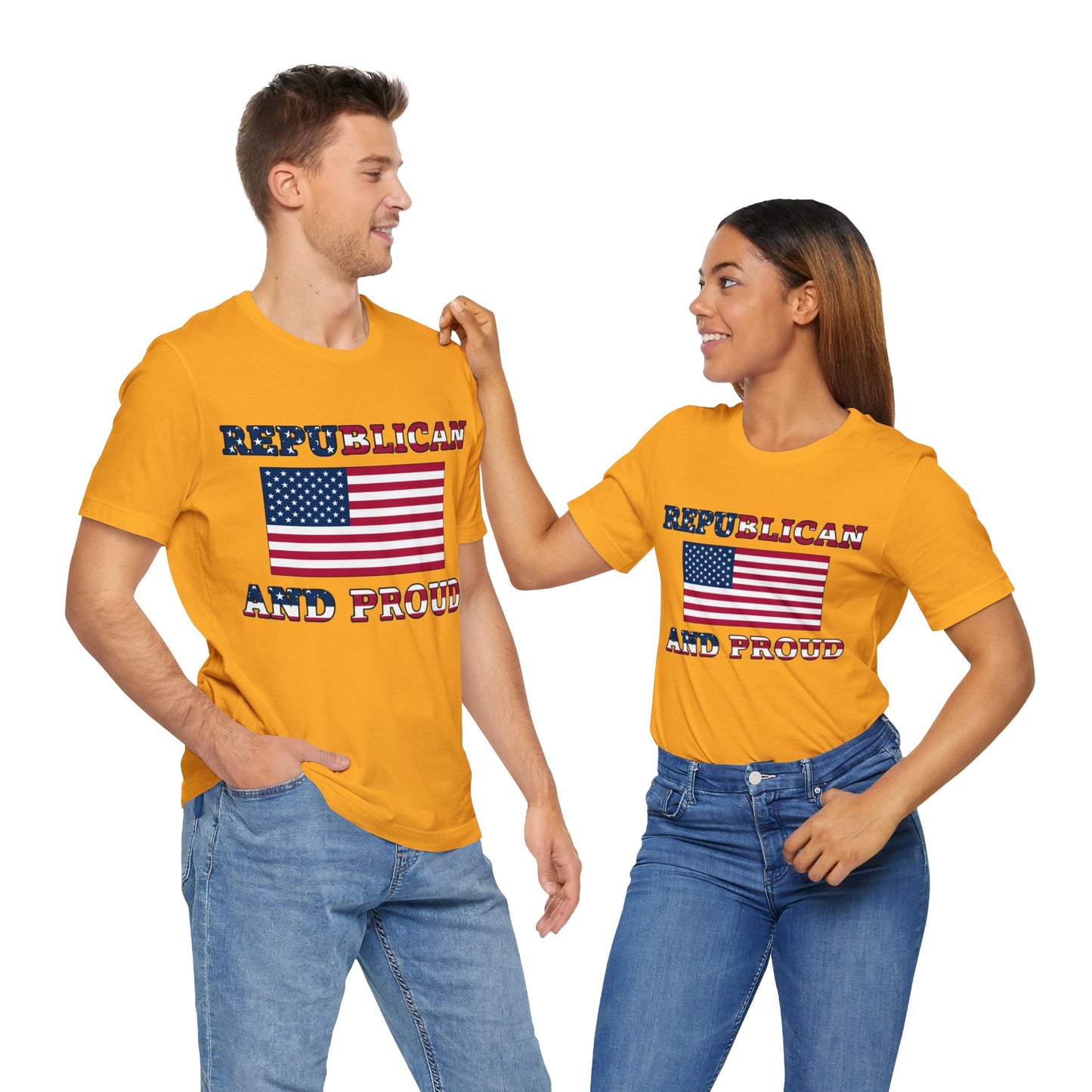 Proud Republican Jersey Short Sleeve Tee