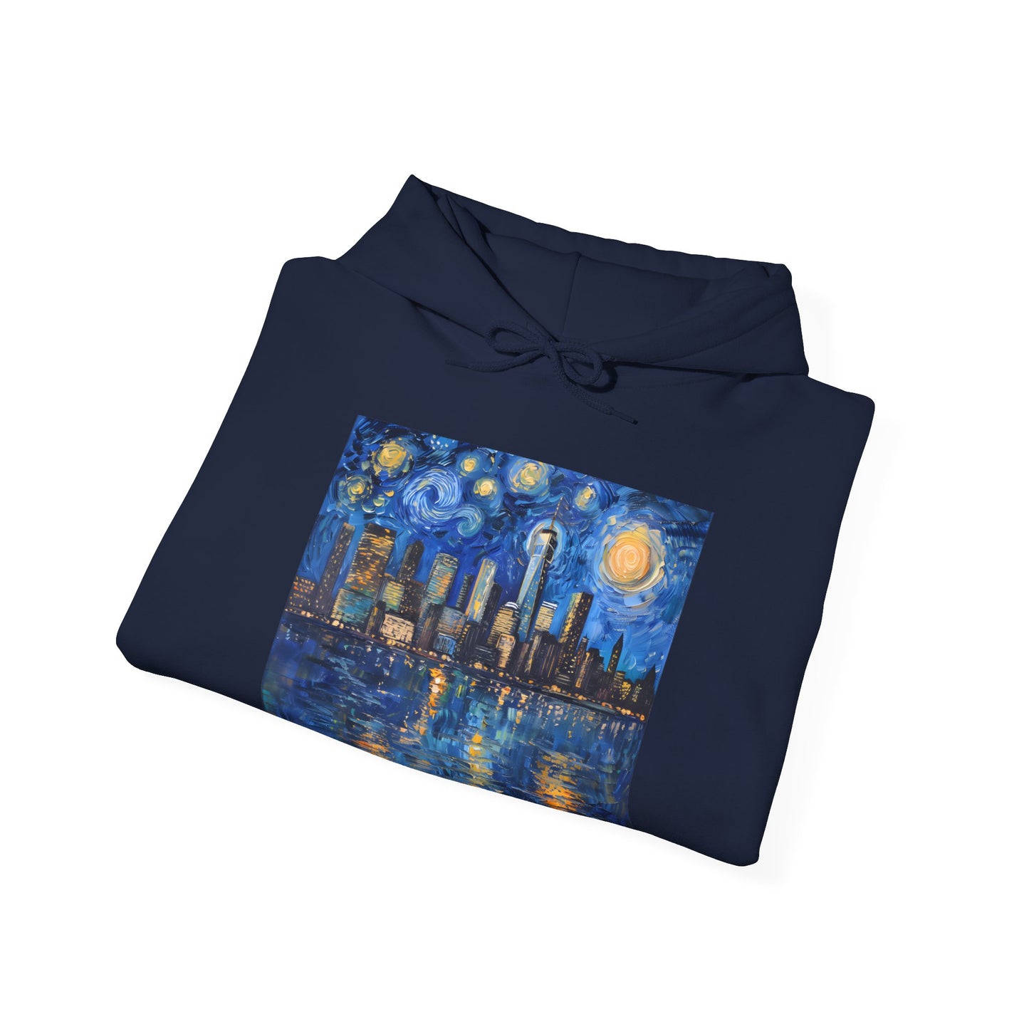 New York Painting Unisex Heavy Blend™ Hooded Sweatshirt