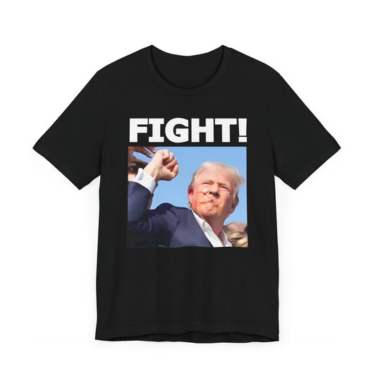 Trump Fist Fight Jersey Short Sleeve Tee