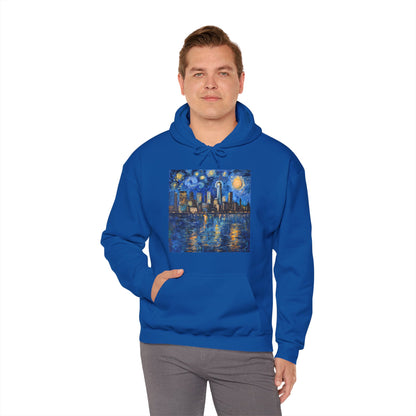 New York Painting Unisex Heavy Blend™ Hooded Sweatshirt