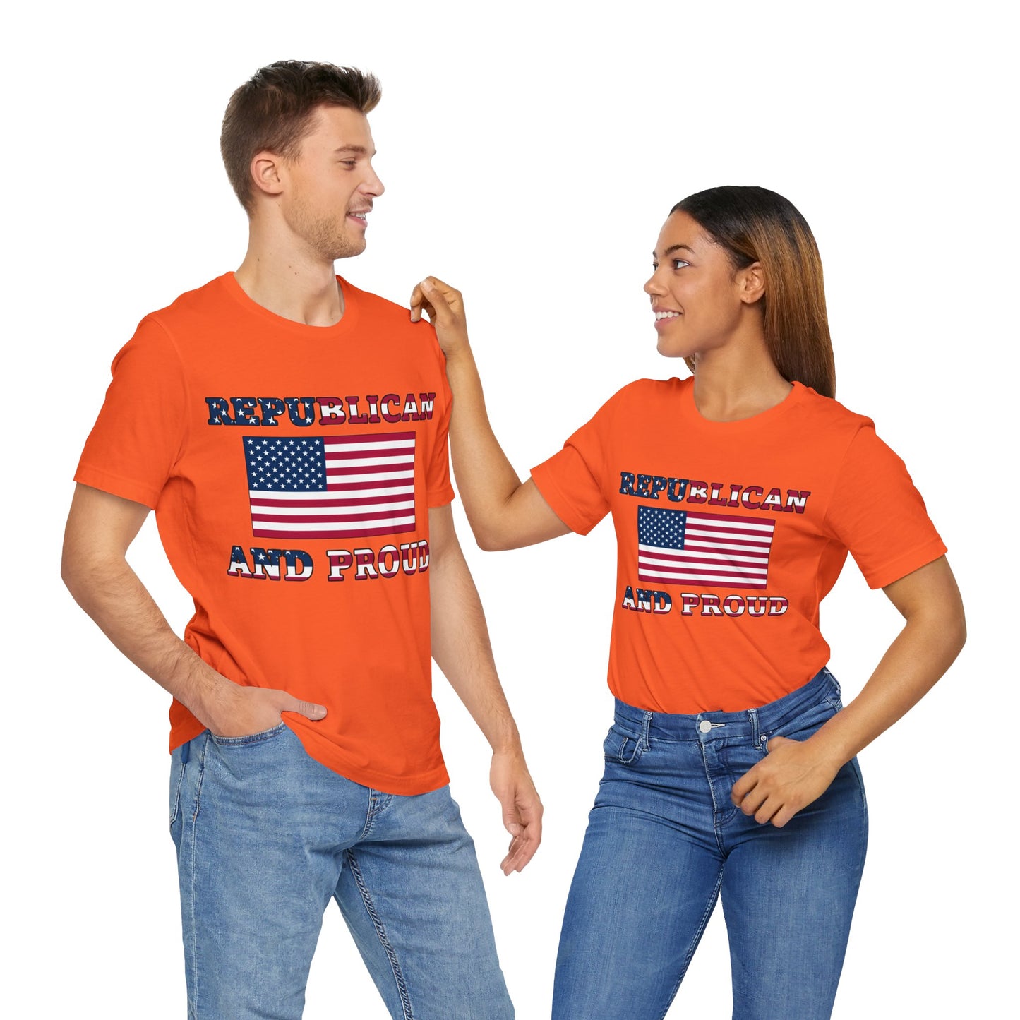 Proud Republican Jersey Short Sleeve Tee