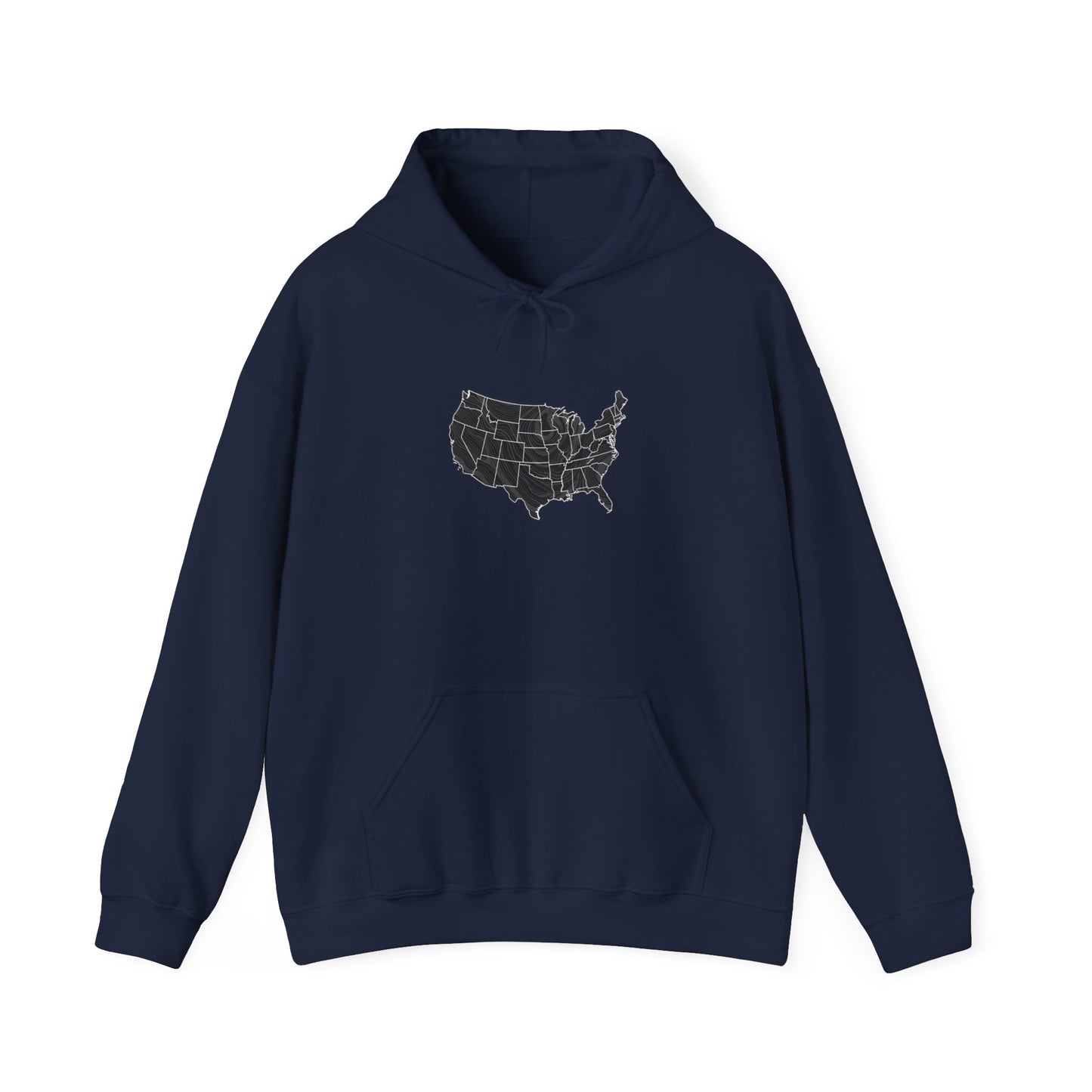 United States Unisex Heavy Blend™ Hooded Sweatshirt (shady)