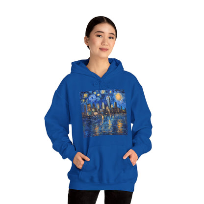 New York Painting Unisex Heavy Blend™ Hooded Sweatshirt