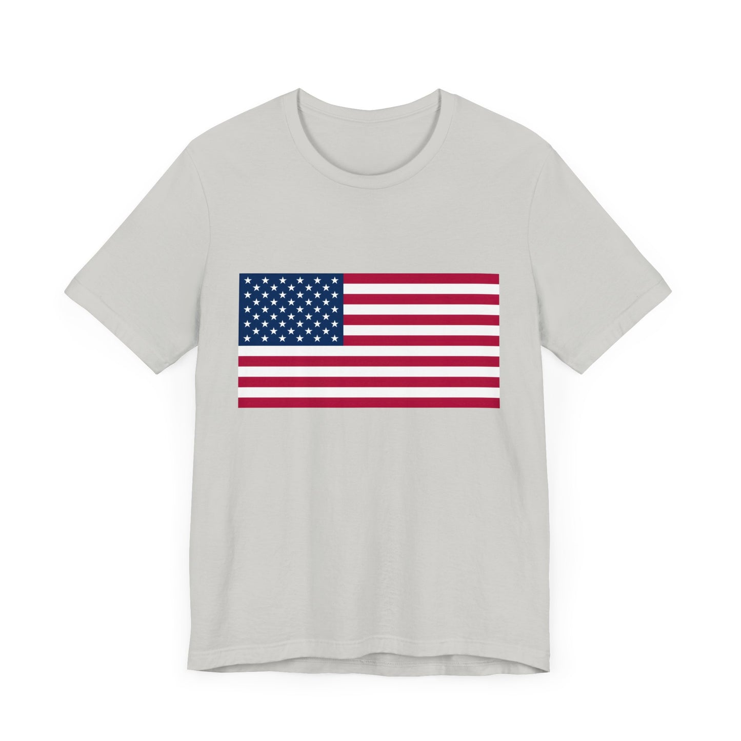 USA Flag Jersey Short Sleeve Tee