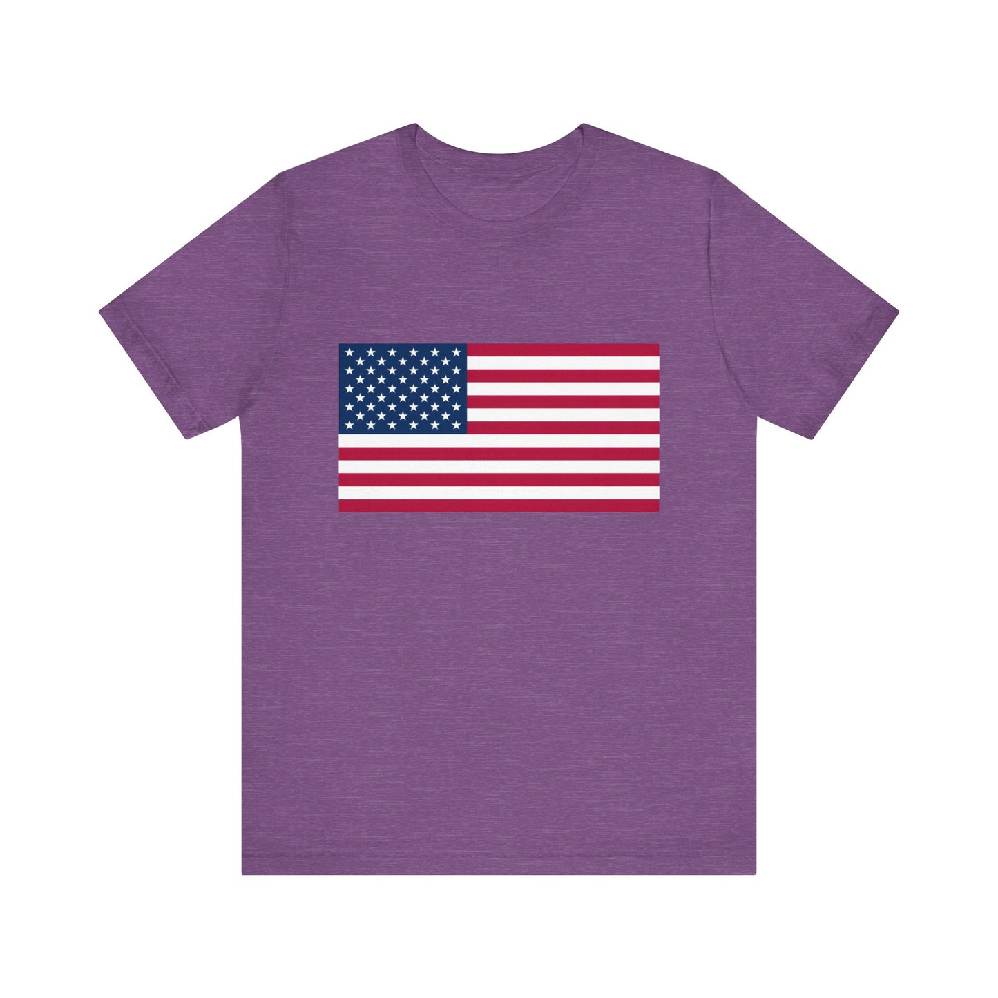 USA Flag Jersey Short Sleeve Tee