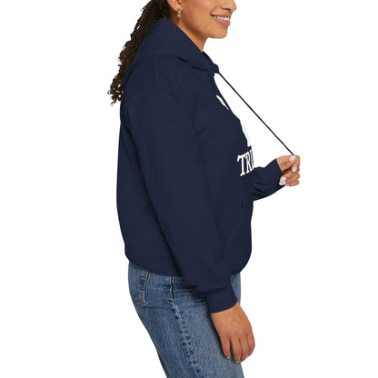 Trump Logo Unisex Heavy Blend™ Hooded Sweatshirt (with text)