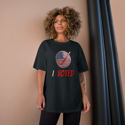 "I Voted" Champion T-Shirt