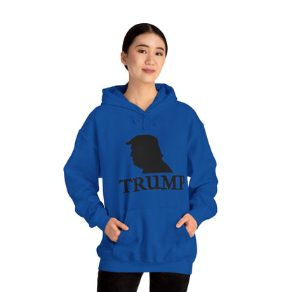 Trump Logo Unisex Heavy Blend™ Hooded Sweatshirt (with text)