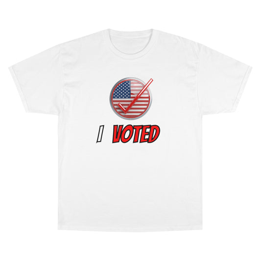 "I Voted" Champion T-Shirt