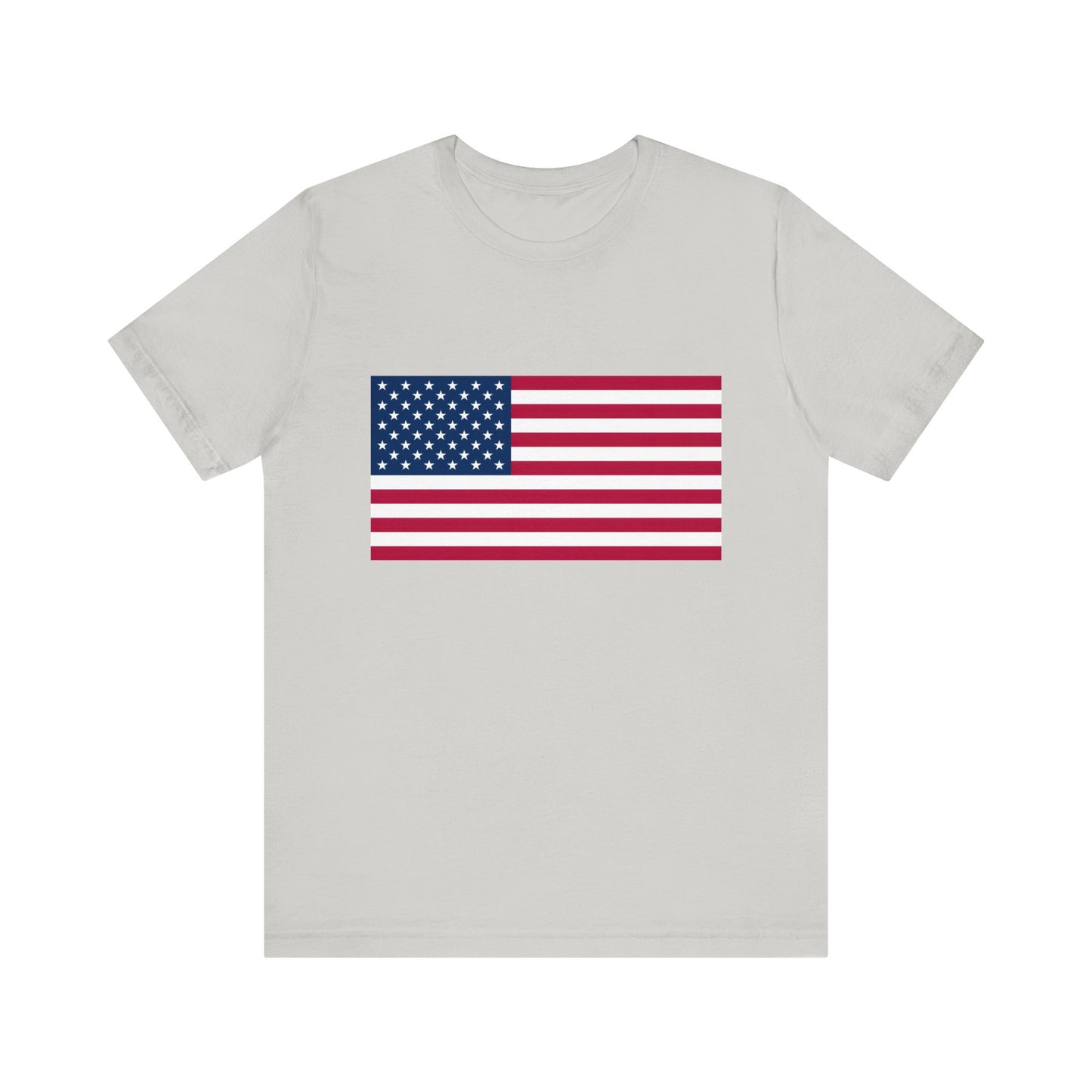 USA Flag Jersey Short Sleeve Tee