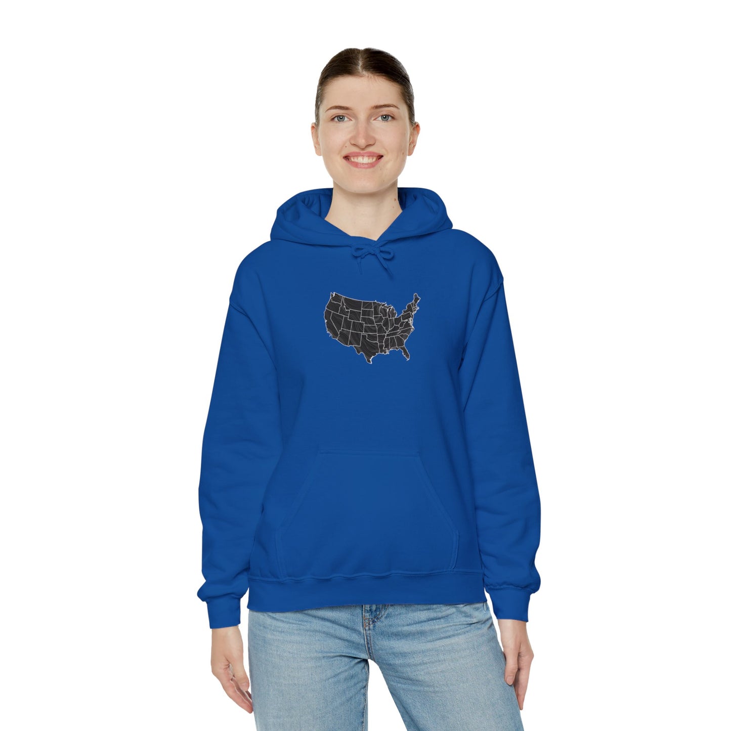 United States Unisex Heavy Blend™ Hooded Sweatshirt (shady)