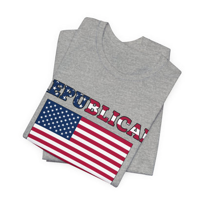 Proud Republican Jersey Short Sleeve Tee