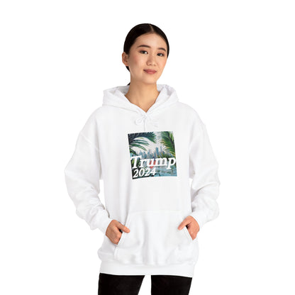 Trump 2024 (Nature) Unisex Heavy Blend™ Hooded Sweatshirt