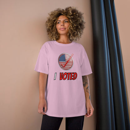 "I Voted" Champion T-Shirt