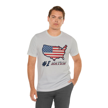 #1 Nation Jersey Short Sleeve Tee