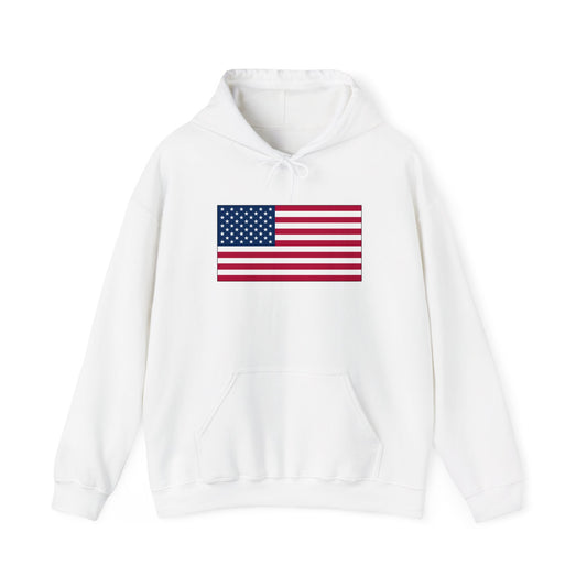 USA Flag Unisex Heavy Blend™ Hooded Sweatshirt