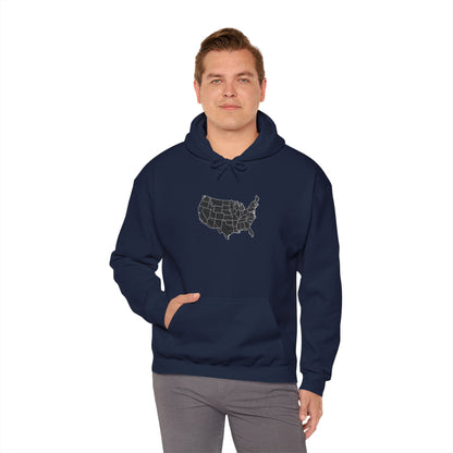 United States Unisex Heavy Blend™ Hooded Sweatshirt (shady)