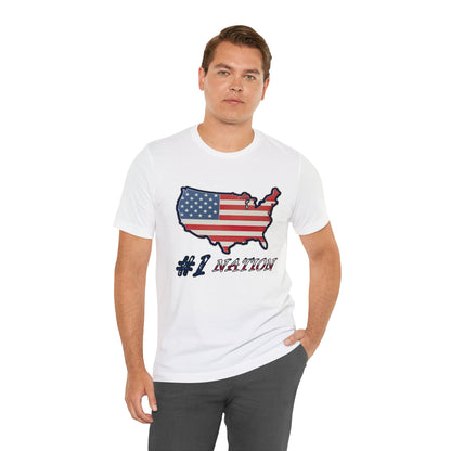 #1 Nation Jersey Short Sleeve Tee