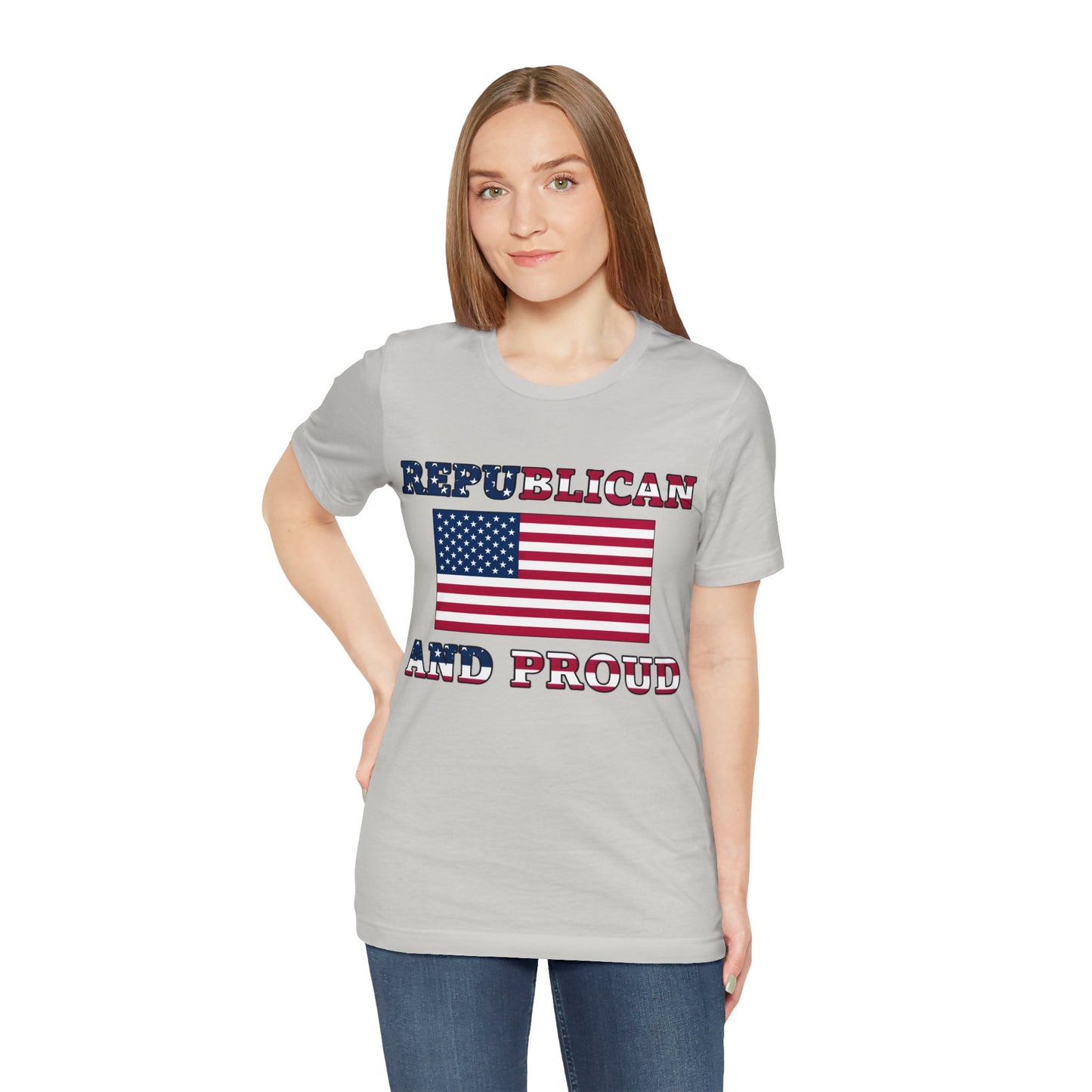 Proud Republican Jersey Short Sleeve Tee