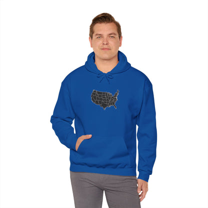 United States Unisex Heavy Blend™ Hooded Sweatshirt (shady)