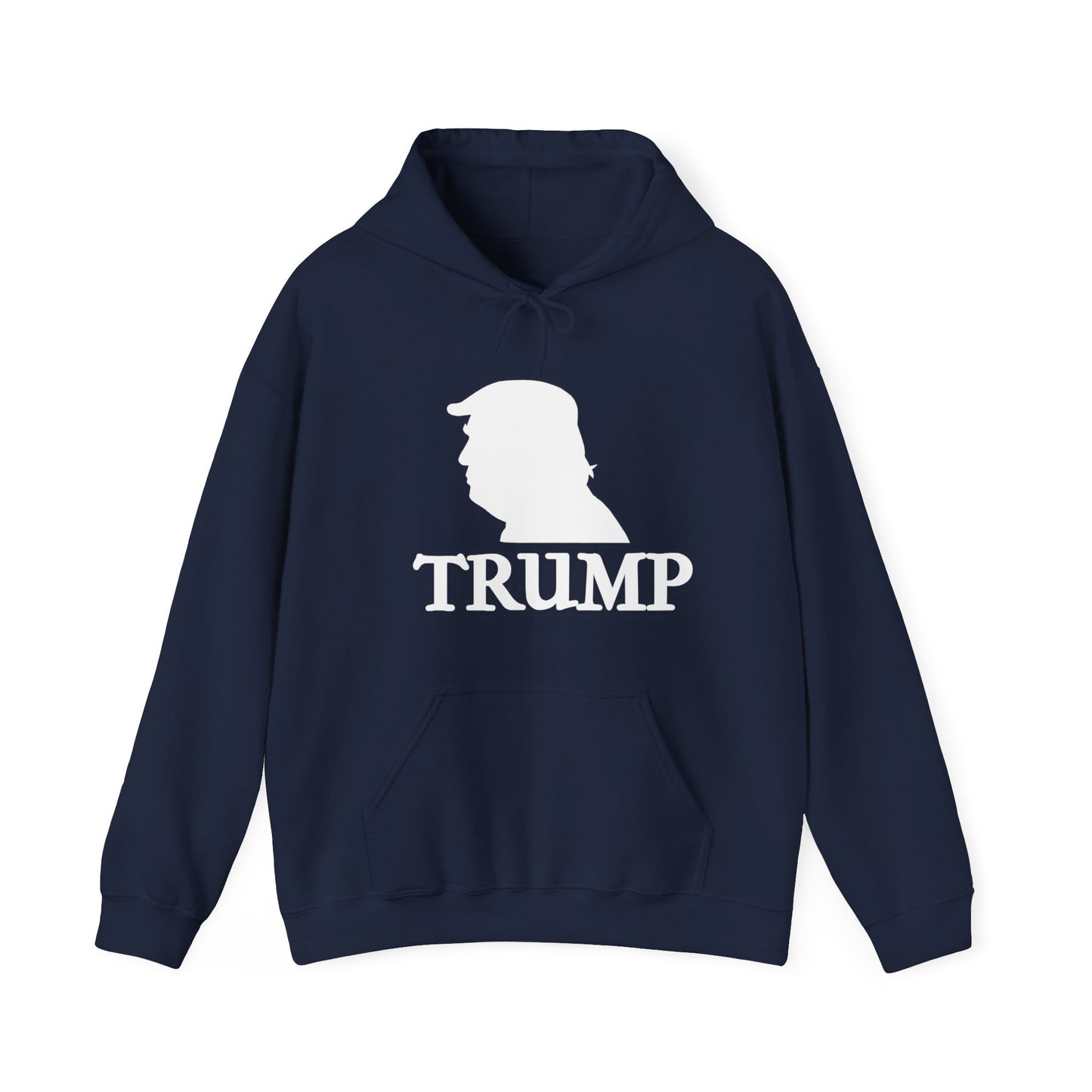 Trump Logo Unisex Heavy Blend™ Hooded Sweatshirt (with text)