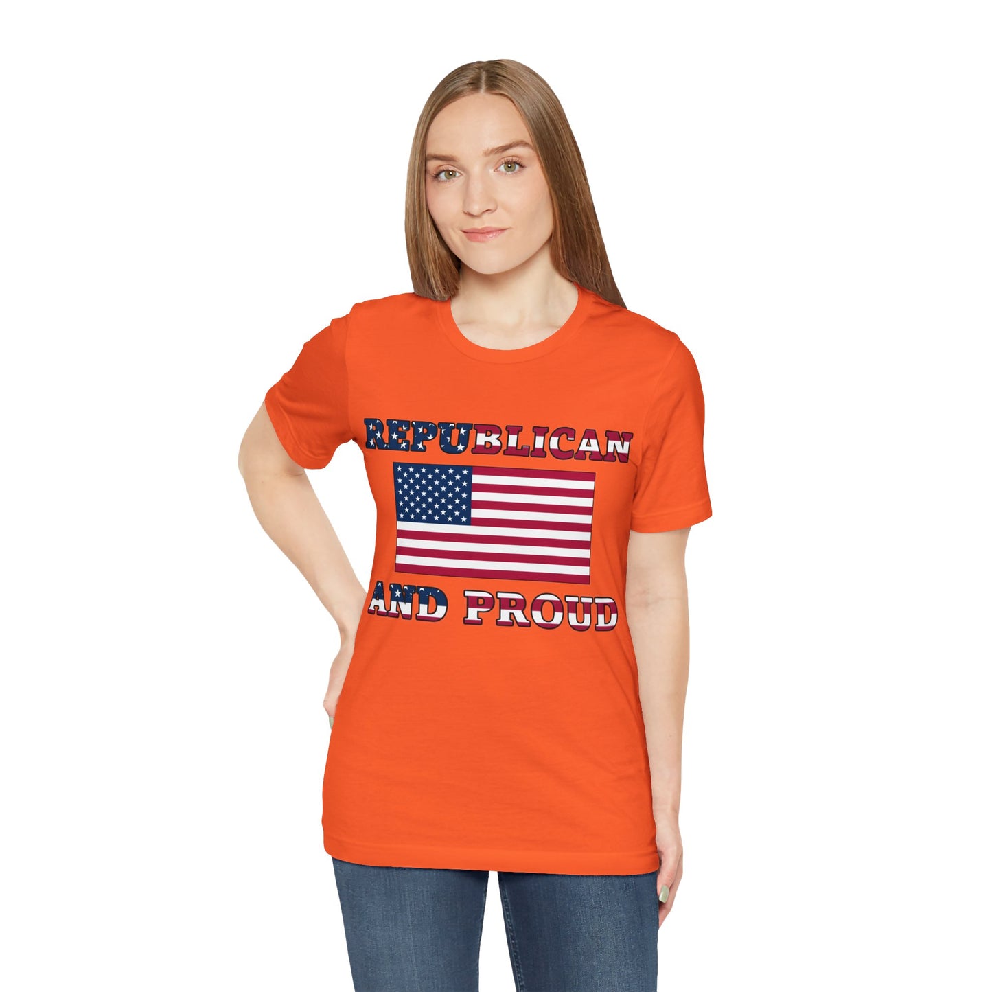 Proud Republican Jersey Short Sleeve Tee