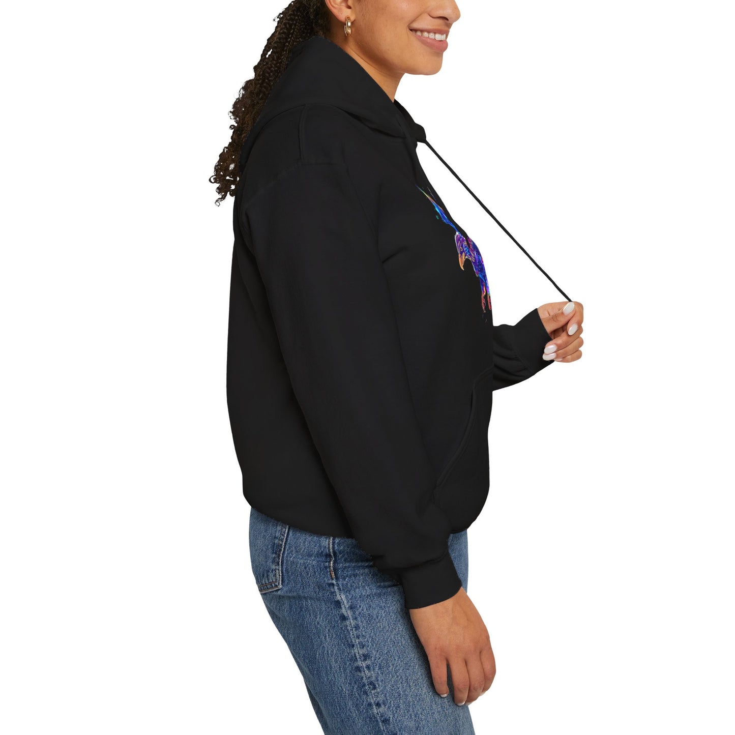 Women's Neon Eagle Heavy Blend™ Hooded Sweatshirt